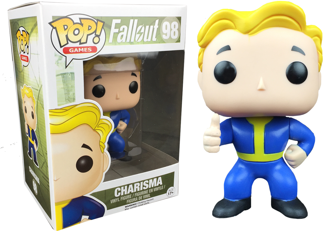 Charisma Vault Boy Thumb Up Pop Vinyl Figure - Vault Boy Pop Funko (768x551), Png Download