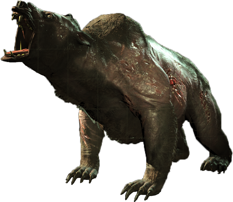 Yao Guai - Fallout 4 Yao Guai Png (855x740), Png Download