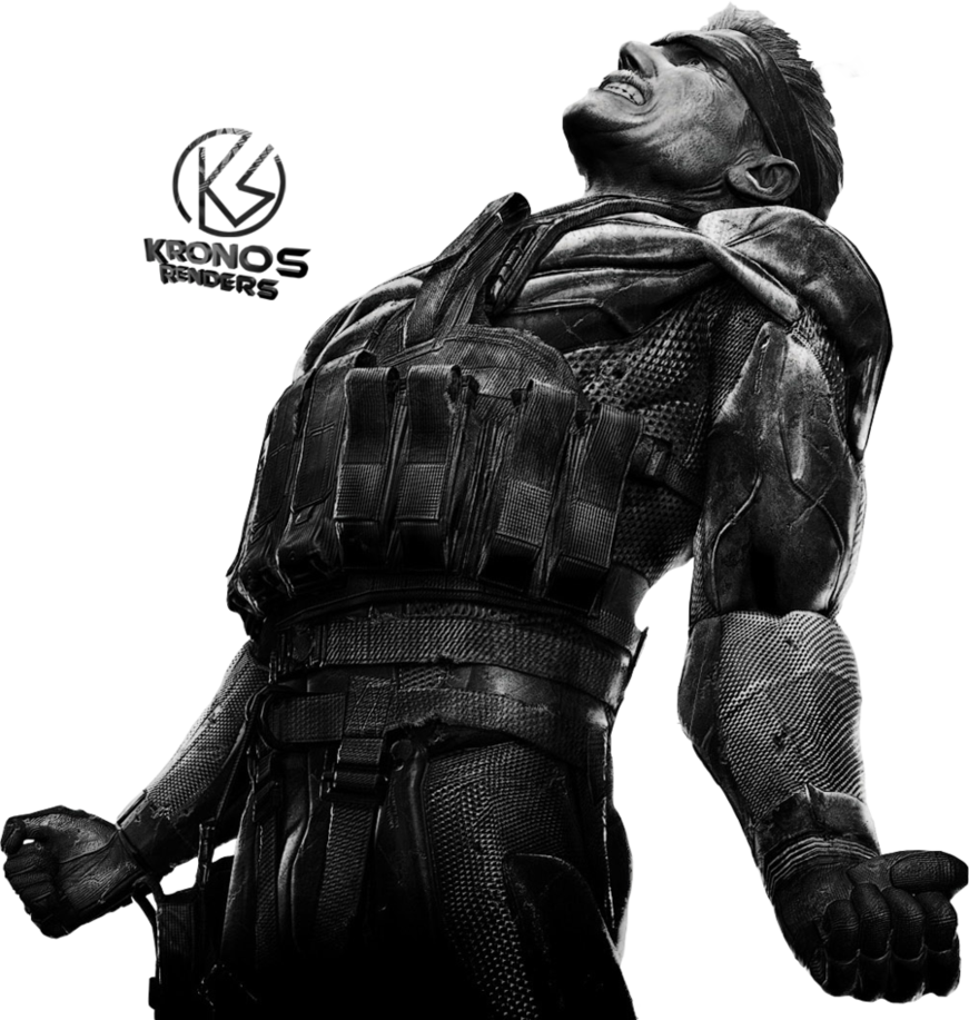 Solid By Kronos On - Metal Gear Solid 4 Png (871x917), Png Download