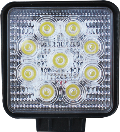 Download Square Fog Light 9 Led 4 Faro Cuadrado 9 Led Full Size Png Image Pngkit