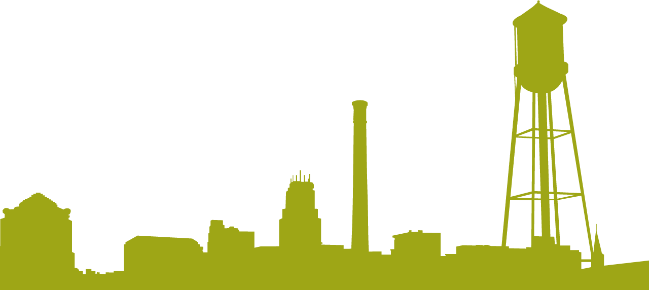 Skyline - Durham City Skyline (1280x572), Png Download