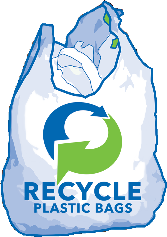 Recycle Plastic Bags Logo (574x806), Png Download