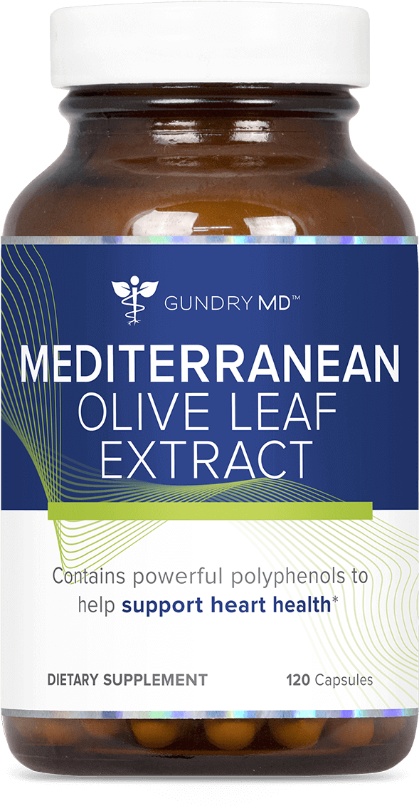 Mediterranean Olive Leaf Extract Dry Md - Gundry Md Glucose Defense (601x1157), Png Download