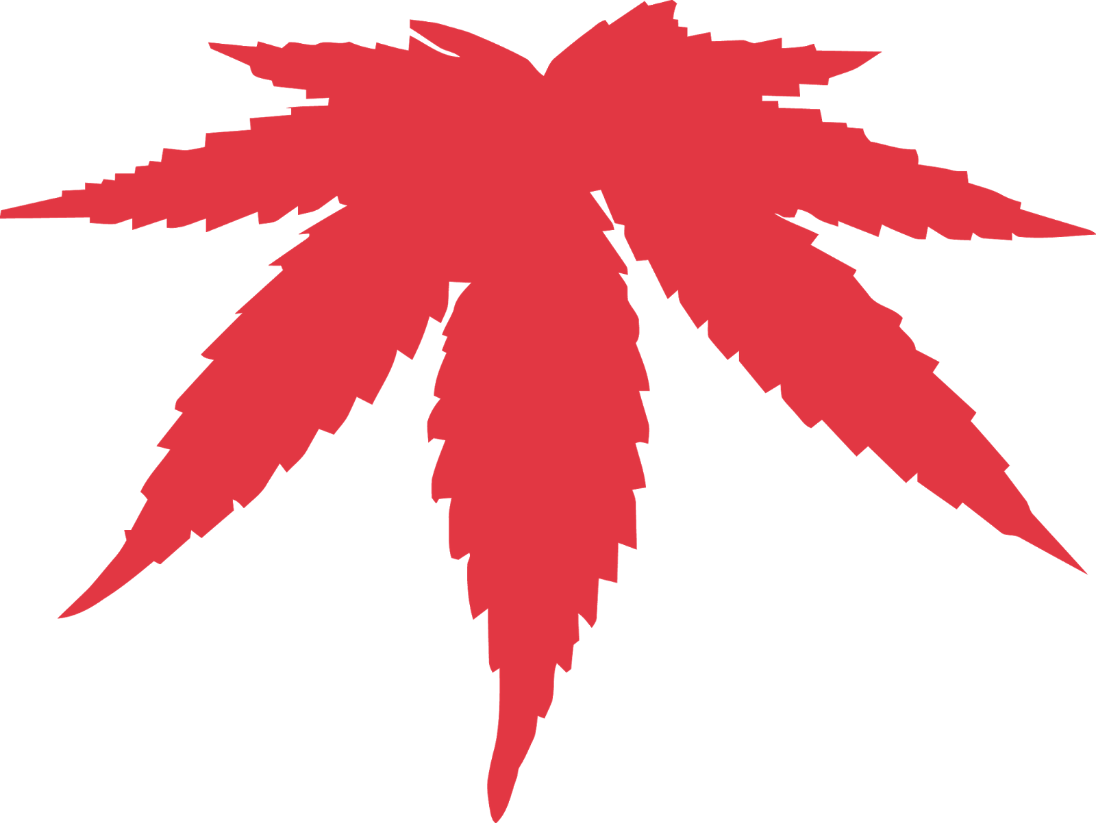 Is Cannabis Weed Oil A Miracle Drug - Cannabis Leaf Vector (1600x1202), Png Download