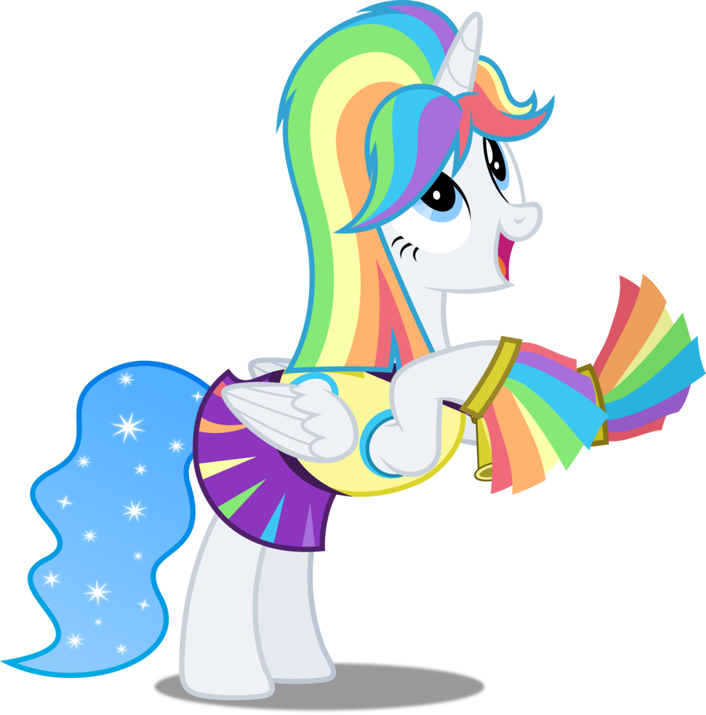 White Flare As Cheerleader - Twilight Sparkle (1012x1024), Png Download
