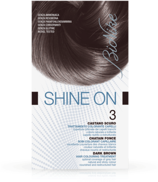 Shine On 3 Dark Brown Hair Colouring Treatment - Bionike Shine On 4.5 (310x458), Png Download