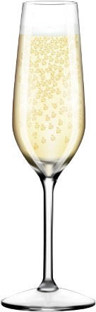 Champagne Stemware (480x480), Png Download