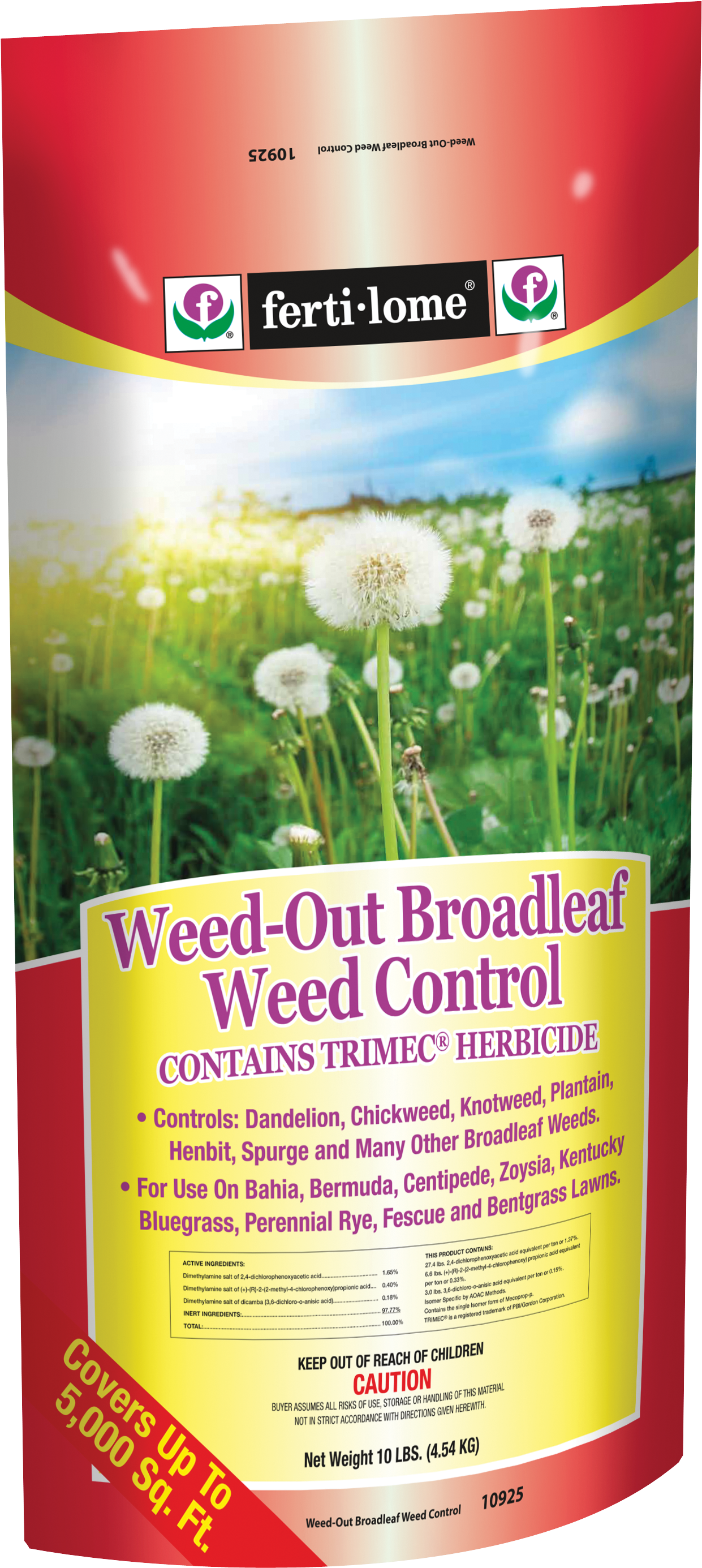 Fl Weed Out Broadleaf Weed Control 10925 - Lawn Winterizer, 25-0-6, Covers 5,000-sq. Ft., 20-lbs. (2400x3000), Png Download