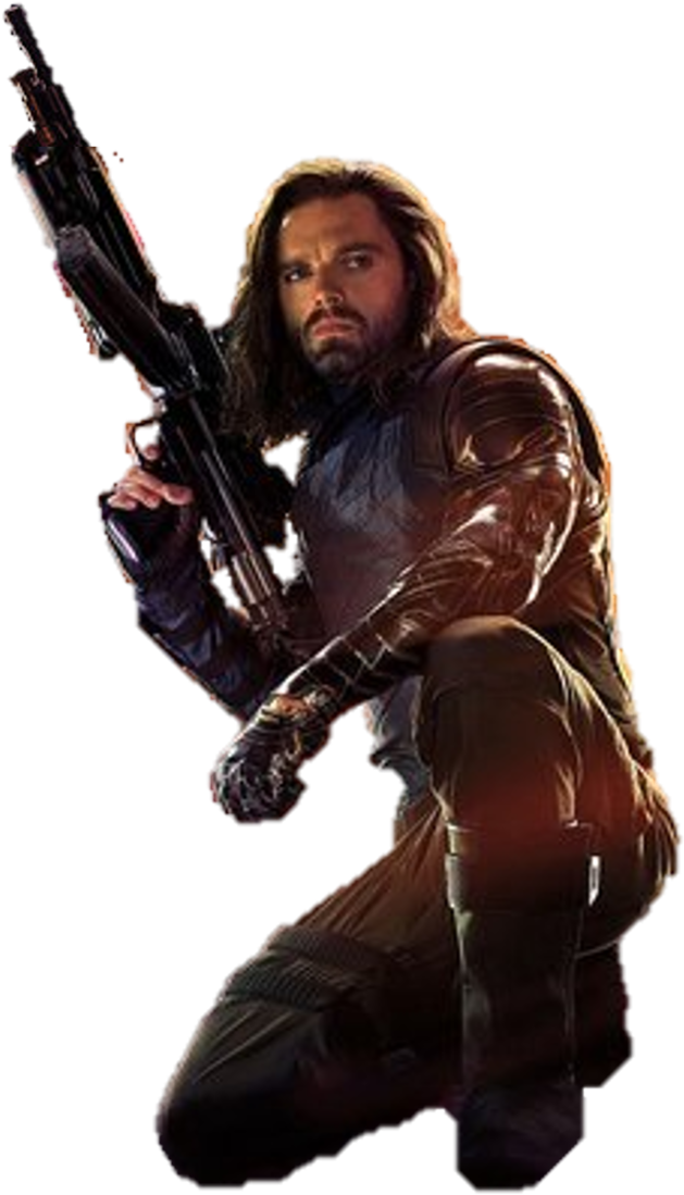 Winter Soldier Infinity War Png - Avengers Infinity War Winter Soldier Png (701x1140), Png Download