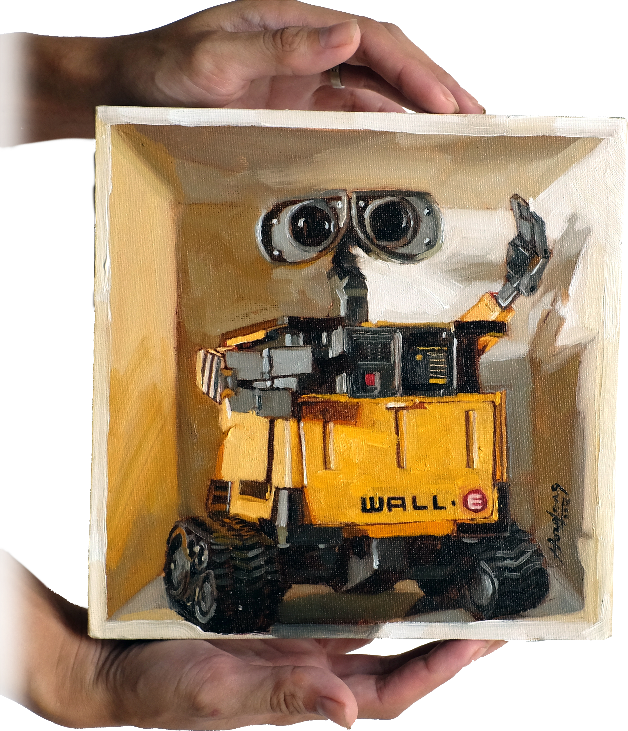 Wall-e In A Box - Wall-e (2413x2615), Png Download