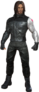Winter Soldier - Winter Soldier Civil War Png (300x420), Png Download