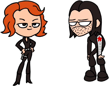 I Did Actually Start Another Drawing Today Too - Winter Soldier Drawing Cartoon (759x429), Png Download
