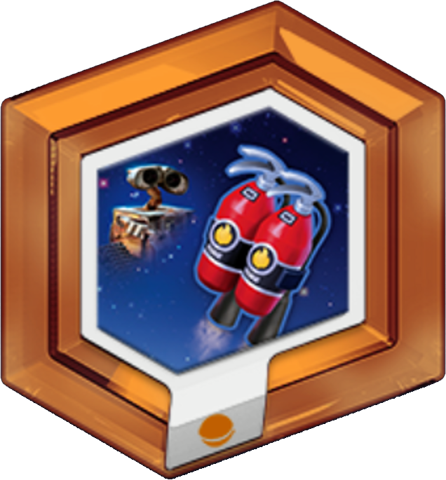 Disney Infinity Series 3 Power Disc Wall-e's Fire Extinguisher (446x480), Png Download