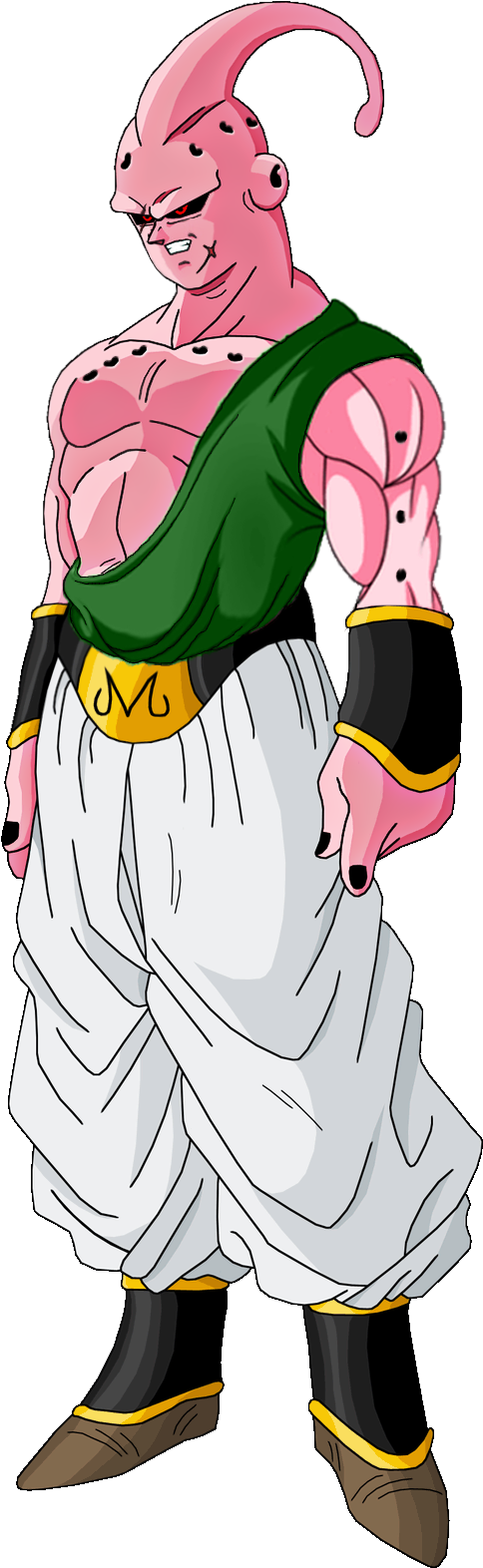 Majin Buu's Galleries - Dbz Super Buu (693x1635), Png Download