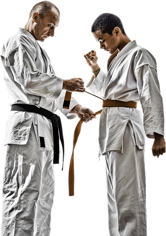 Prevnextpause - Karate Student And Teacher (1200x850), Png Download