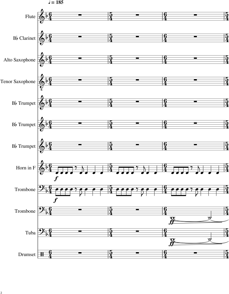 The Winter Soldier Theme Sheet Music Composed By Henry - Sami Zayn Theme Piano (850x1100), Png Download