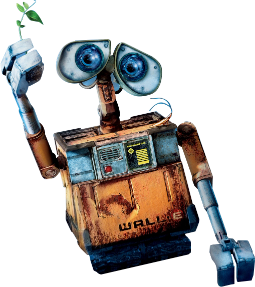 Wall E - (region 1 Import Dvd) (509x573), Png Download
