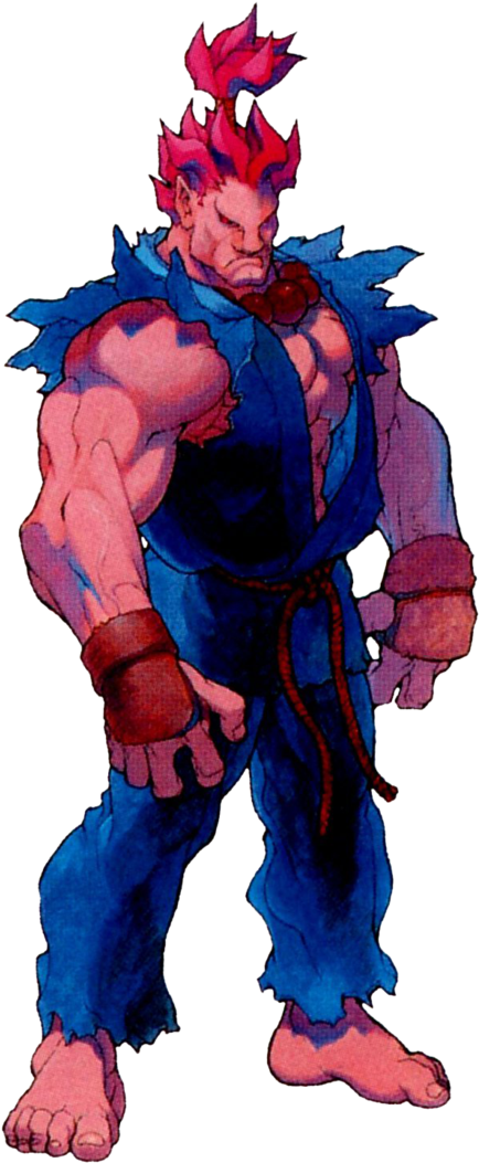 Download Street Fighter Alpha Akuma By Hes6789 Street Fighter Zero Akuma Full Size Png Image Pngkit