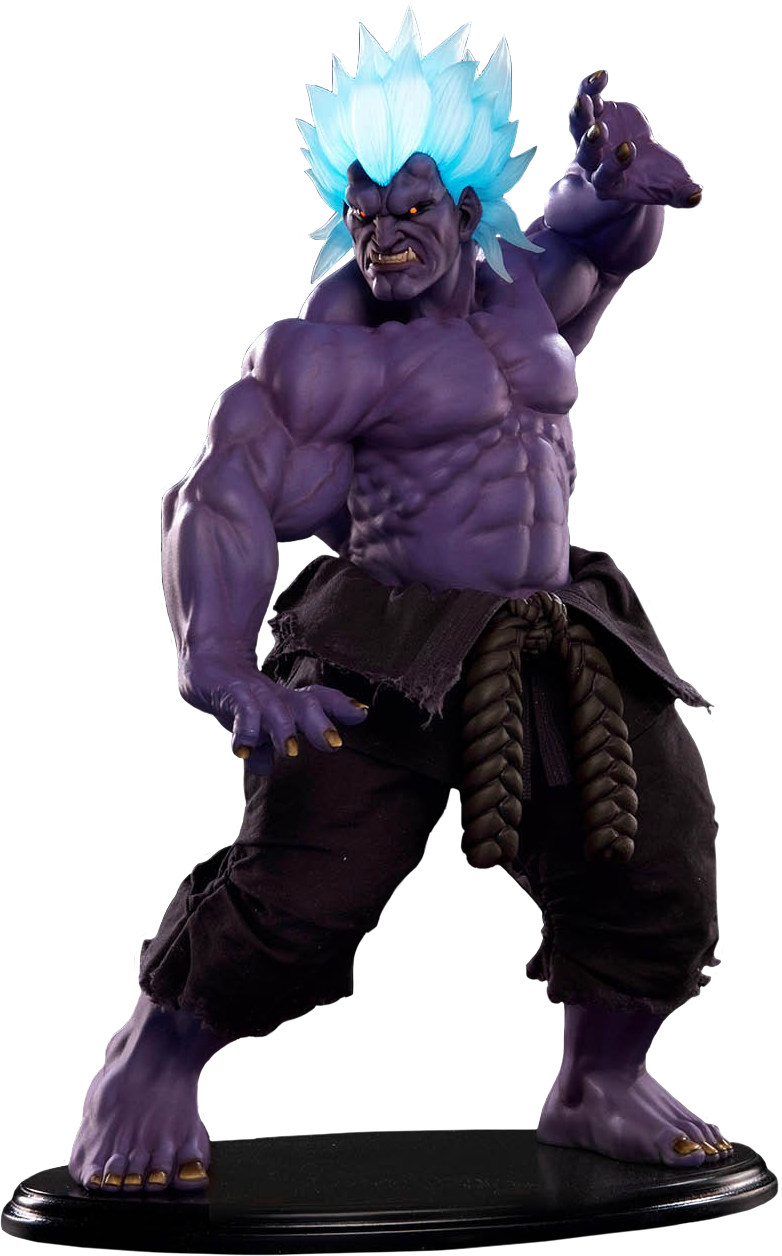 Street Fighter Iv - Street Fighter Oni Figurine (782x1256), Png Download