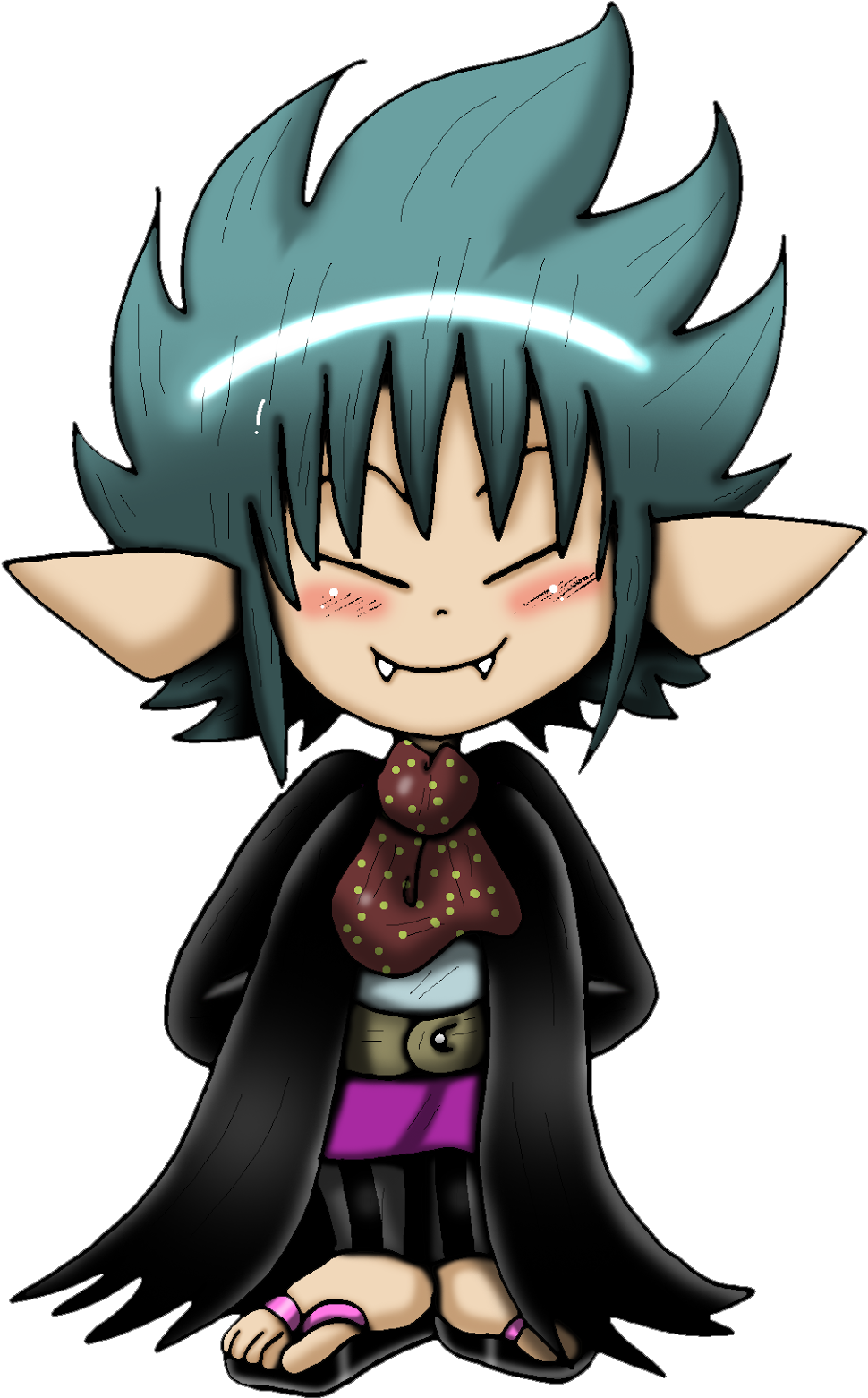 Yoku Akuma - Cartoon (1239x1600), Png Download