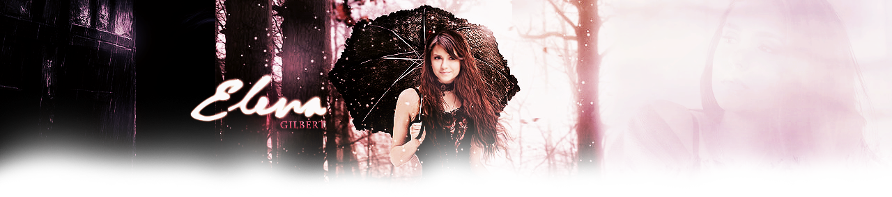 Elena Gilbert (1280x284), Png Download