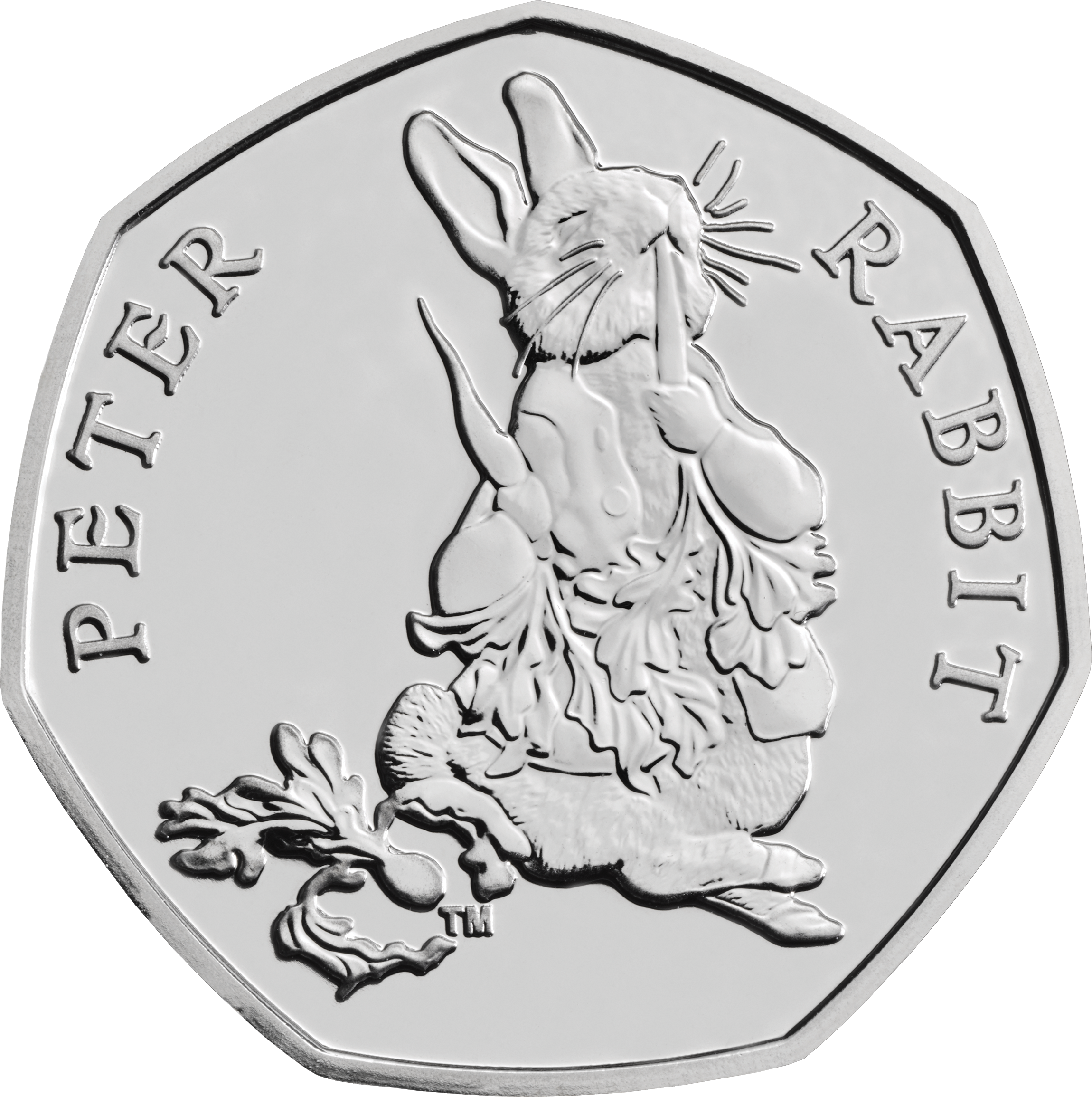 2018 Peter Rabbit - Beatrix Potter 50p Collection (2300x2309), Png Download