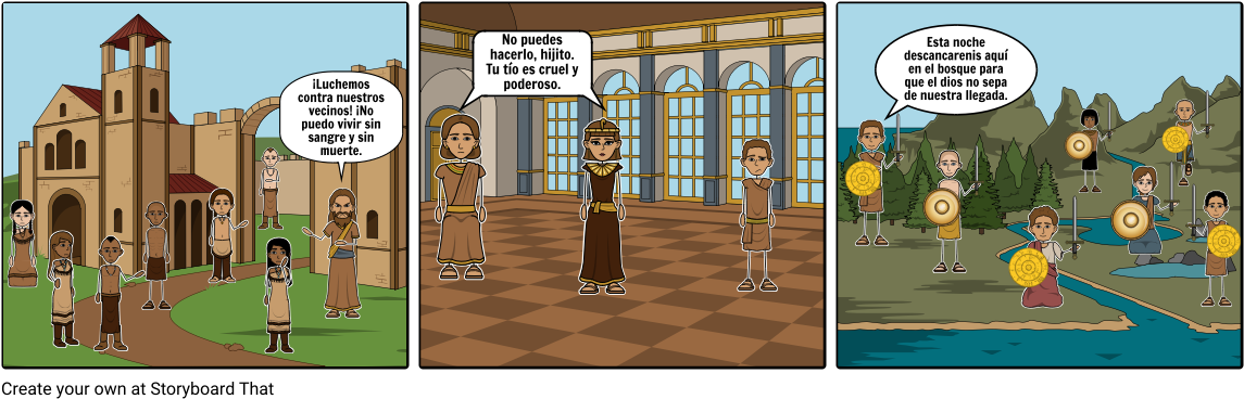 El Origen De Nopal - Cartoon (1164x385), Png Download