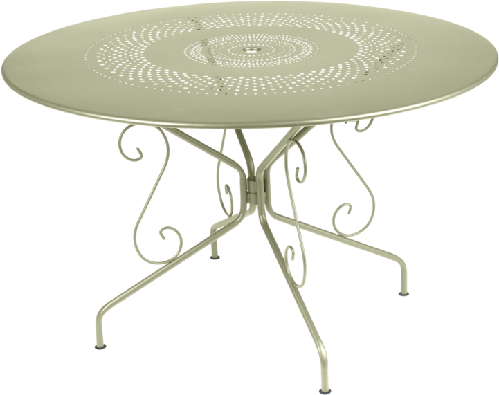 Montmartre - Fermob - Montmartre Table Ø 117 Cm / Cactus (760x760), Png Download