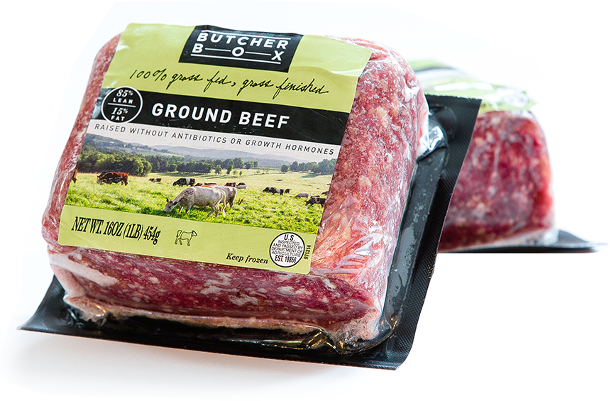 Ground Beef For Life - Butcherbox (868x565), Png Download