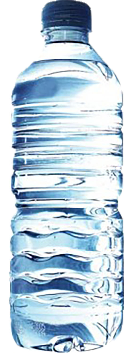 Message In A Bottle - Water Bottle (1171x1500), Png Download