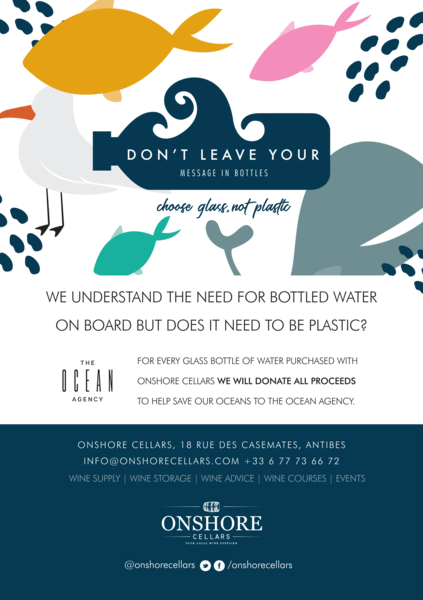 The Plastic Bottle Footprint In The Superyacht Industry - Flyer (423x600), Png Download