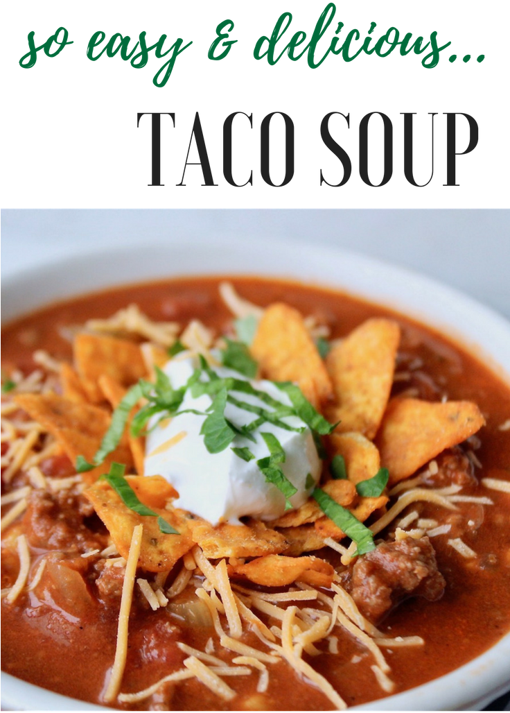 This Delicious Taco Soup Is Made With Ground Beef, - Das Leben Ist, Liebling Stark Rechteckiger Aufkleber (735x1102), Png Download