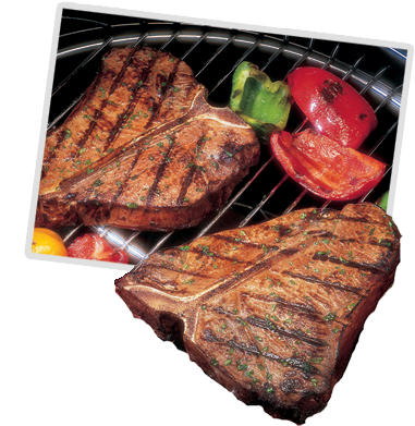 Bear Creek Cattle Premium Steaks - Field To Table (400x411), Png Download