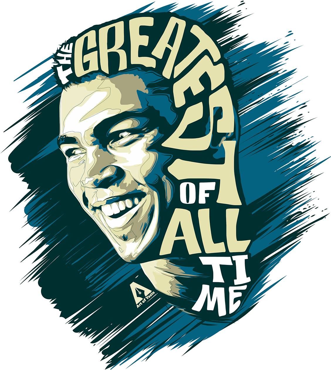 For The Memory Of Muhammad Ali - Boxing (1200x1352), Png Download
