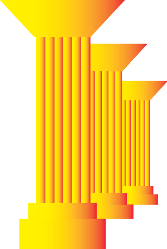 Dw-pillars - Graphic Design (336x500), Png Download