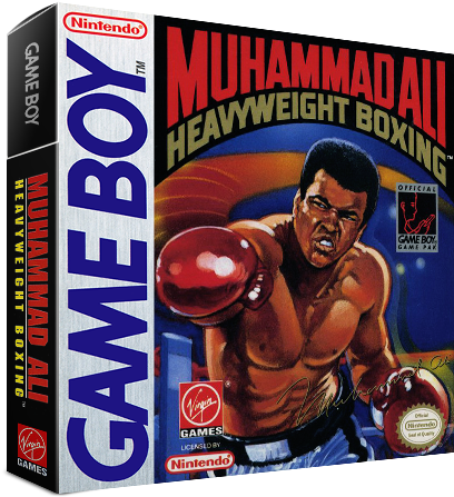 Muhammad Ali - Drop Zone Game Boy (417x461), Png Download