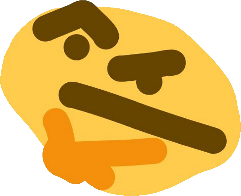 I Saw God In The Parking Lot Today - Discord Thinking Emoji (400x326), Png Download