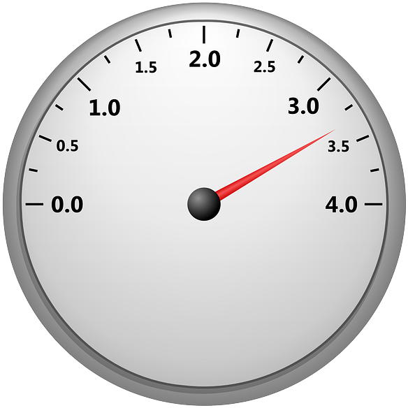 Measurement Manometer, Gauge, Pressure, Display, Measurement - Speedometer Clip Art (640x640), Png Download