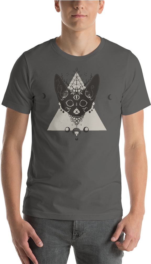 Fennec Fox With Third Eye Shirt, Short Sleeve Unisex - Preguntale A Tu Mama Shirt (1000x1000), Png Download