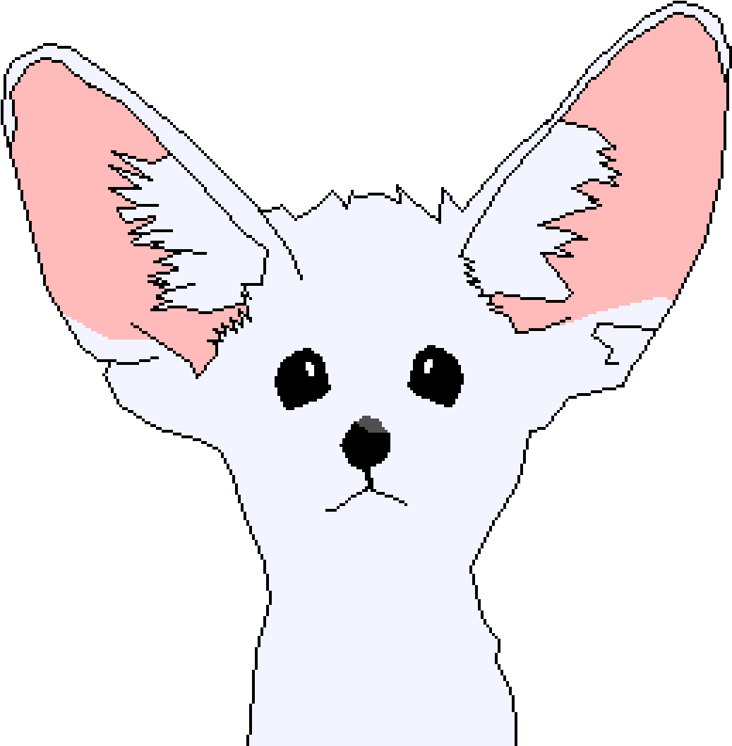 Fennec Fox - Illustration (1160x1160), Png Download