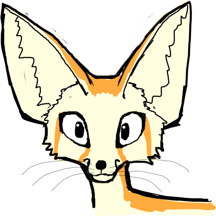 Forum Draw A Fox Deviantart Untitled By - Drawing (1028x777), Png Download