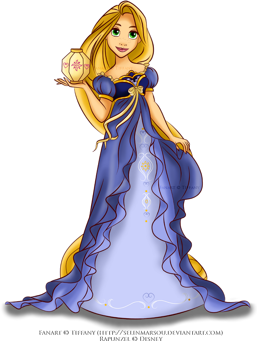 Rapunzel - Rapunzel In New Dresses (1000x1467), Png Download