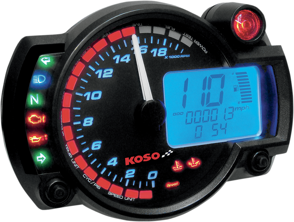 Koso Gauges (1200x905), Png Download