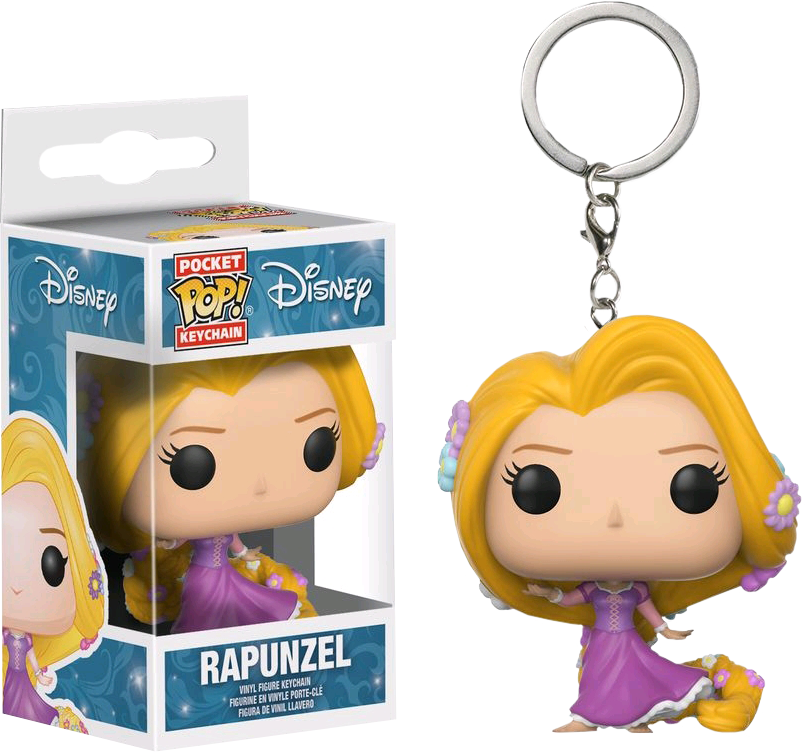 Tangled - Disney Funko Pop Keychain (805x752), Png Download
