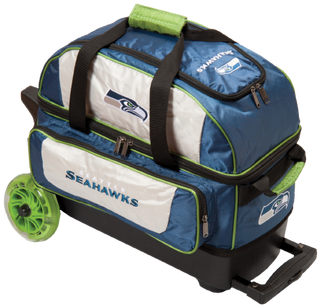 Kr Strikeforce Nfl Seattle Seahawks 2 Ball Roller Bowling - Seattle Seahawks Bowling Ball (350x350), Png Download