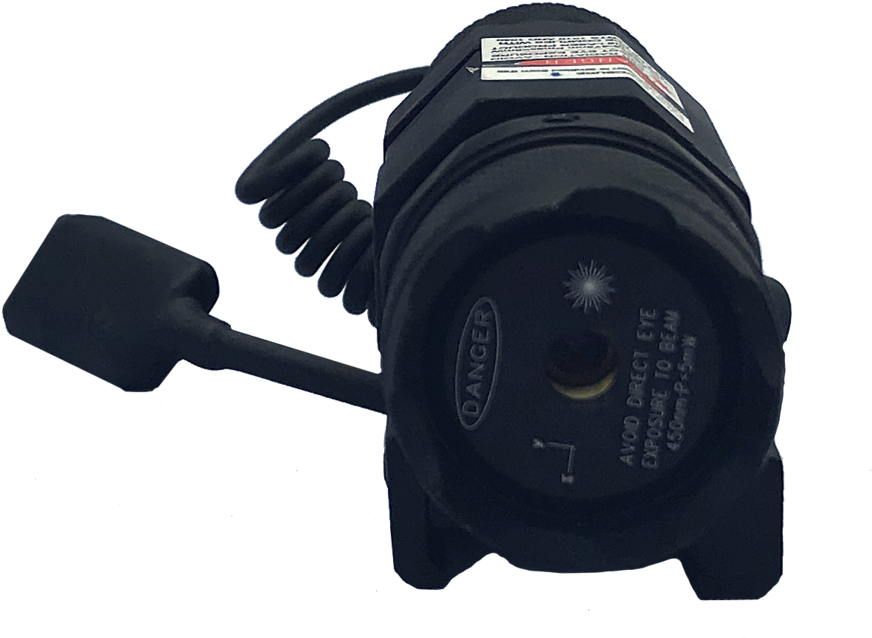 Rifle Blue Laser (1000x743), Png Download