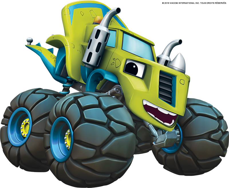 Blaze Et Les Monster Machines - Blaze And The Monster Machines Png (800x658), Png Download