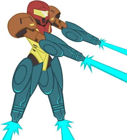 Metroid Samus Aran Samus Ssb4 Super Smash Bros 4 Amiibo - Amiibo Defects (500x500), Png Download