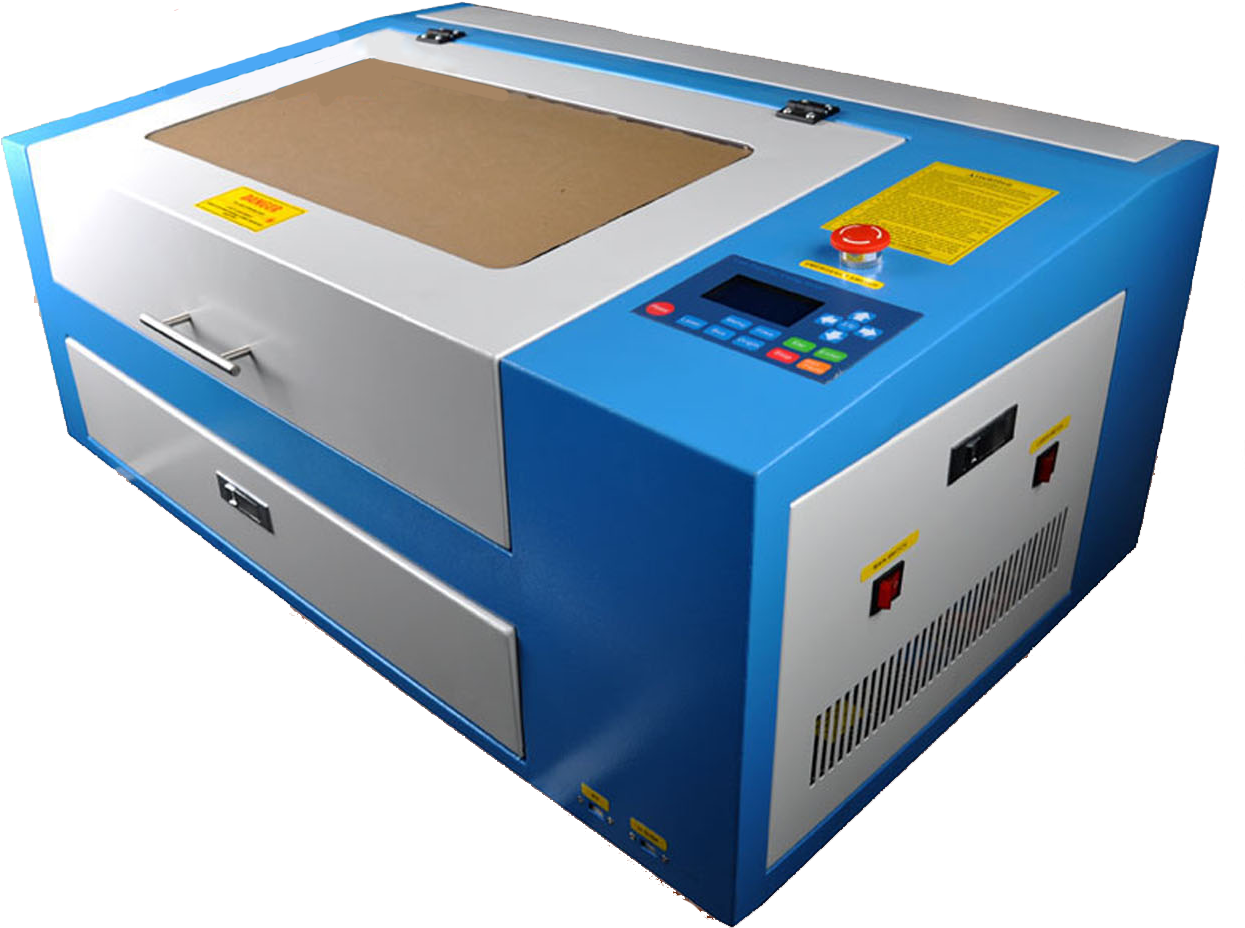 Laser Machine Png Picture - 50 Watt Laser Engraver (1244x1052), Png Download