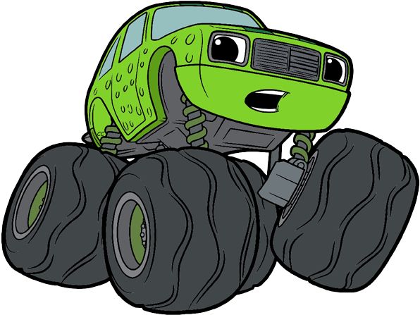 Blaze And The Monster Machines - Crusher And Pickle (600x454), Png Download